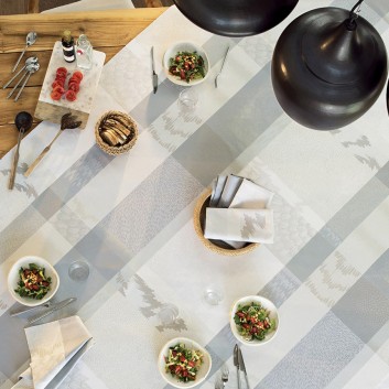 Garnier Thiebaut Mille Matières Tablecloth vapeur