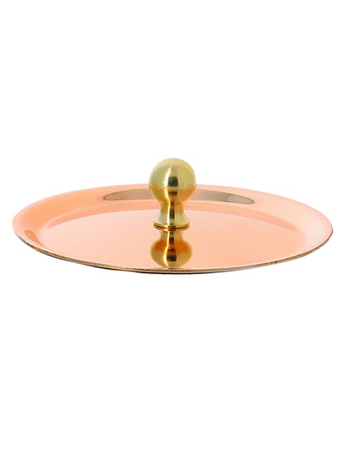 De Buyer Copper Stainless Steel and Brass Lid