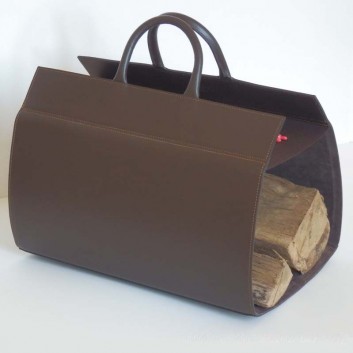 MIDIPY leather log holder - 4 colors