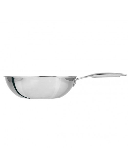 Cristel Castel Pro stainless steel wok - 5 sizes