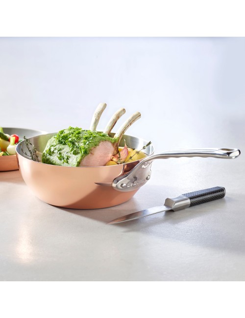 DE BUYER Prima Matera Domed Sauté Pan - 2 sizes