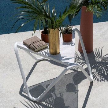 LAFUMA Mobilier Vogue micro-perforated side table - 2 colors