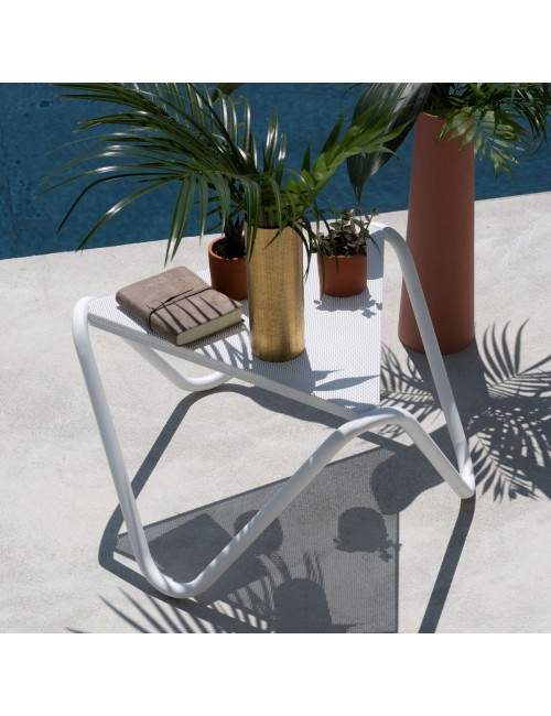 LAFUMA Mobilier Vogue micro-perforated side table - 2 colors