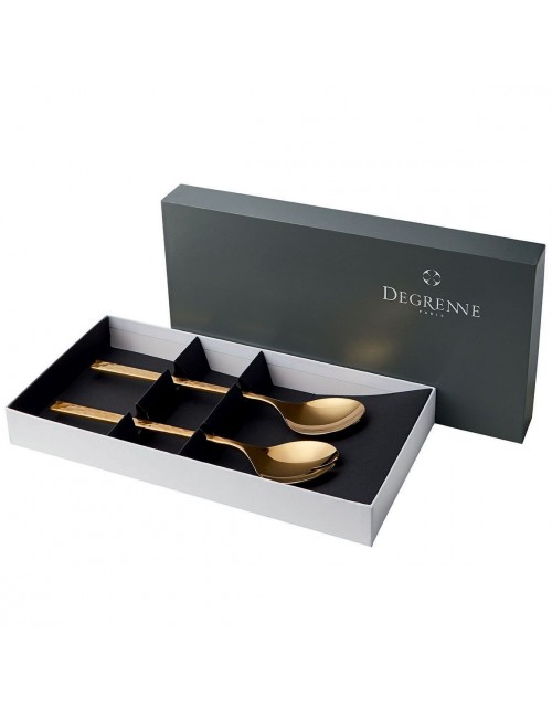 Salad Server Set Fuse Martelé Degrenne
