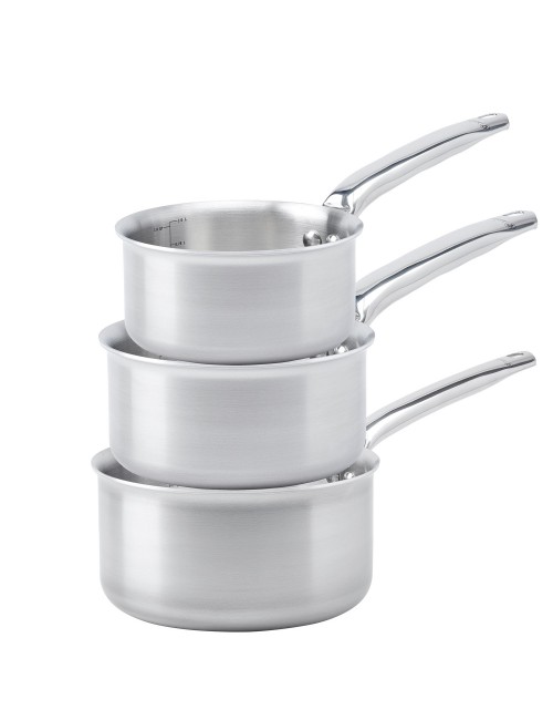 DE BUYER Alchimy 3-Piece Saucepan Set