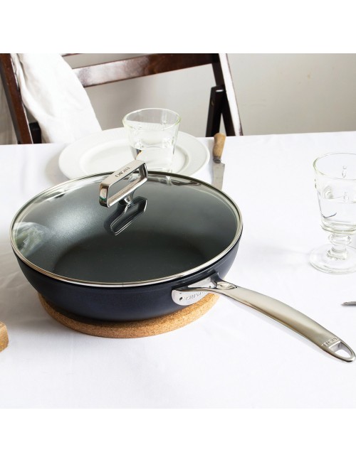 Cristel Castel Pro Ultralu Exceliss Saute Pan - 2 sizes