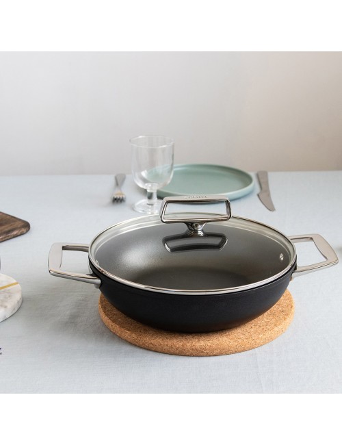 Cristel Castel Pro Ultralu Exceliss frying pan with lid - 2 sizes