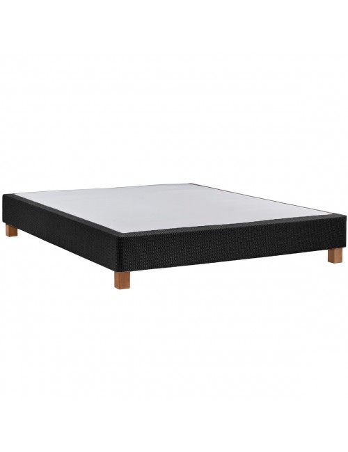 Duvivier bed base with solid slats - 15 colors 14 sizes