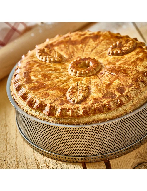 DE BUYER removable cheesecake mold in stainless steel