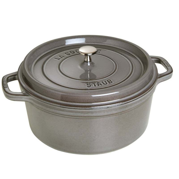 STAUB 30cm Cast Iron Cocotte - 4 Colors