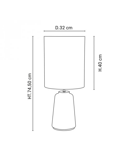 Market Set Table Lamp Mokuzaï M