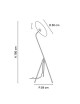 Market Set Floor Lamp Gatsby Kumo Black
