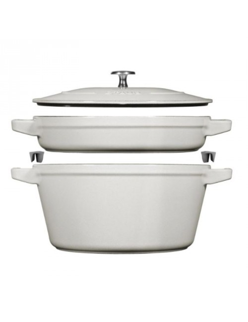 Staub 3-piece stacking set 24cm cocotte - 3 colors
