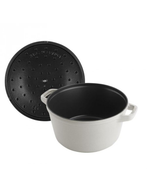 Staub 3-piece stacking set 24cm cocotte - 3 colors