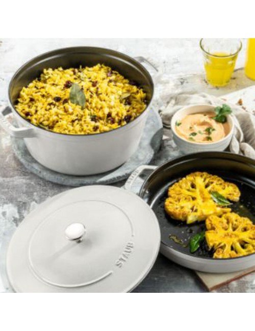 Staub 3-piece stacking set 24cm cocotte - 3 colors