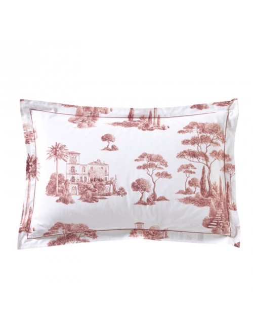 Blanc des vosges Promenade Set of bed linen Percale De Coton
