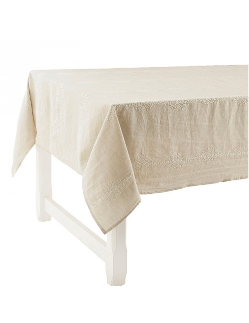 Reseda tablecloth Charvet linen - 2 colors