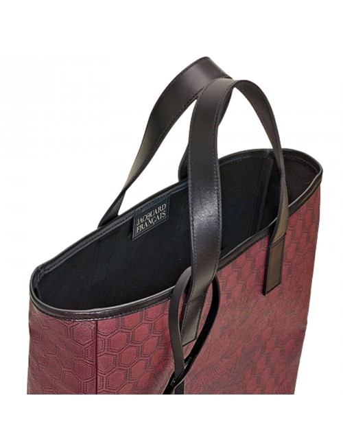 Le Jacquard Français Pivoine coton tote bag - 2 sizes