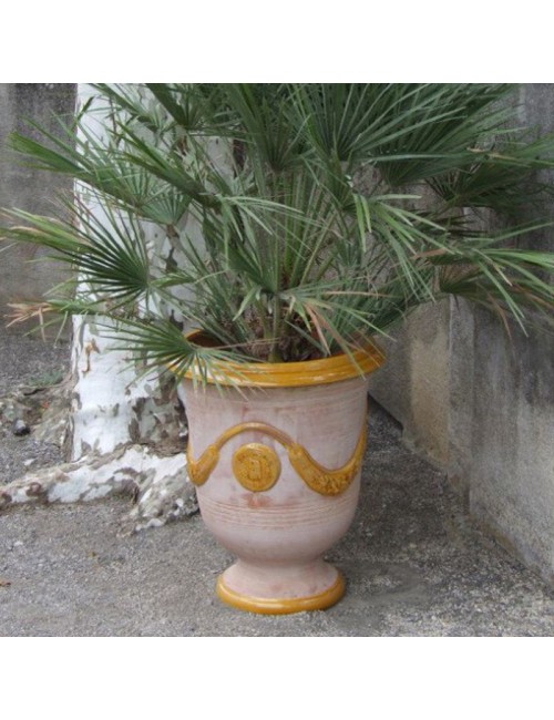 Terre Figuière Vase Anduze Cerused honey - 4 sizes