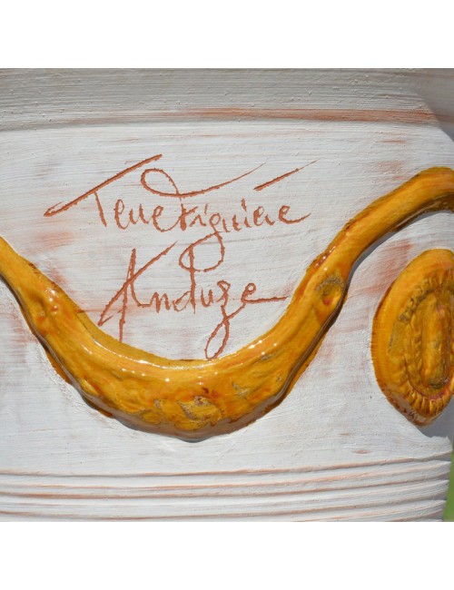Terre Figuière Vase Anduze Cerused honey - 4 sizes