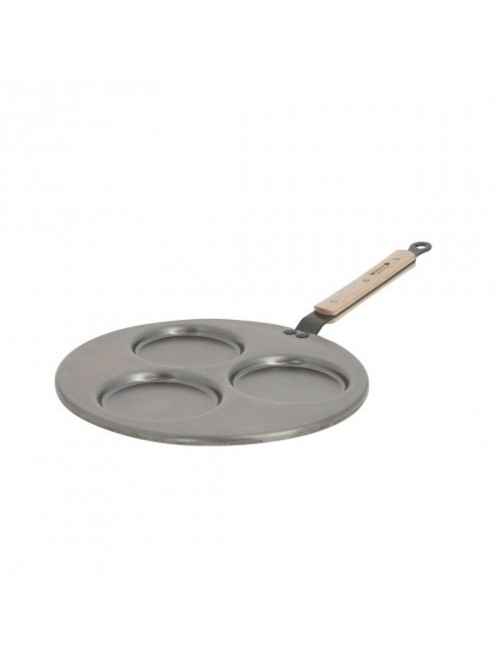 De Buyer Mineral B Triblinis wood pan stove