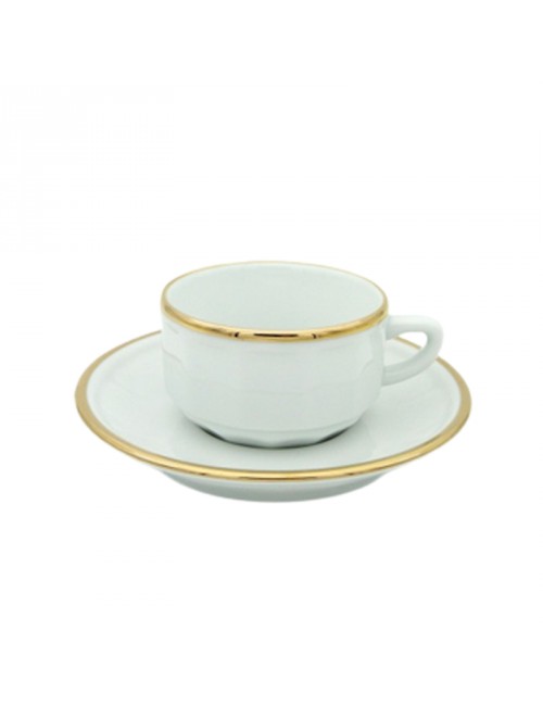 Flora Apilco cup and saucer - 6 colors 4 sizes