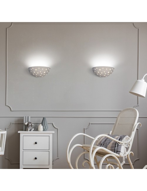 SEDAP 1549 star Etoiles wall lamp
