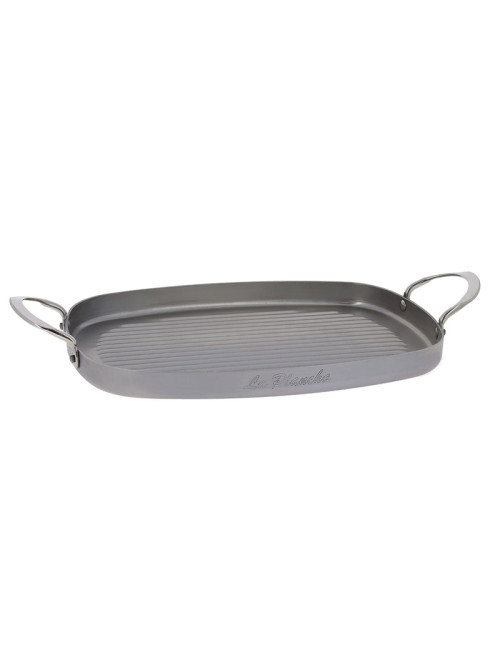 De Buyer Mineral B Steel Plancha Grill