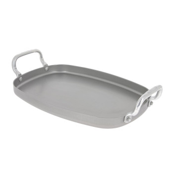 De Buyer Mineral B Smooth Steel Grill