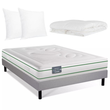 Summer bedding pack Heveane Dunlopillo bed base mattress duvet pillow