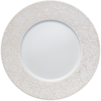 6 Plates L Couture DEGRENNE gold - 2 sizes