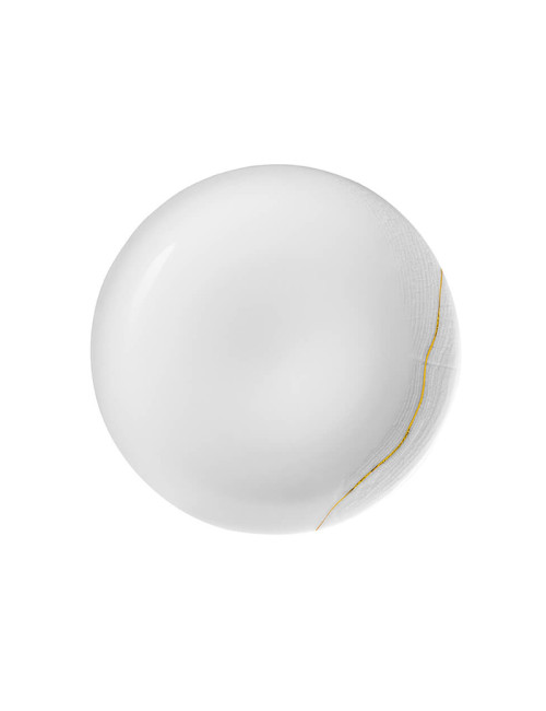 Degrenne 6 Gold Supernature Plates - 2 sizes