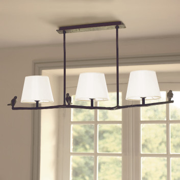 Objet Insolite Plume Bronze Suspension Lighting Lamp - 3 colors
