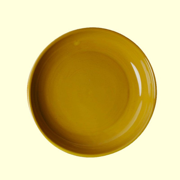 6 coloured ceramic plates Terafeu - 9 colors 2 sizes