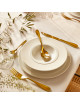 Degrenne Onde Gold Cutlery set 24 pieces