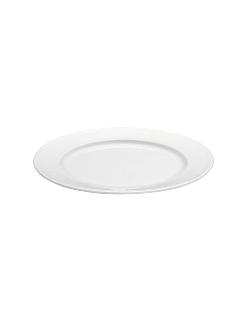 Pillivuyt 6 Plissé porcelain plates - 8 sizes