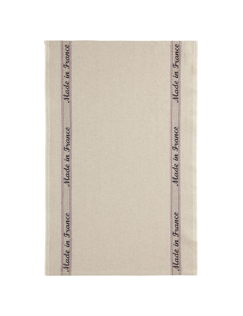 2 cotton linen tea towels Charvet Made in France