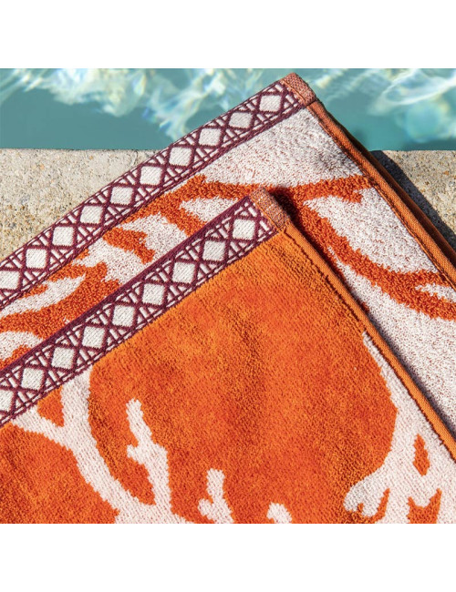 TURPAULT Beach towel Belize cotton