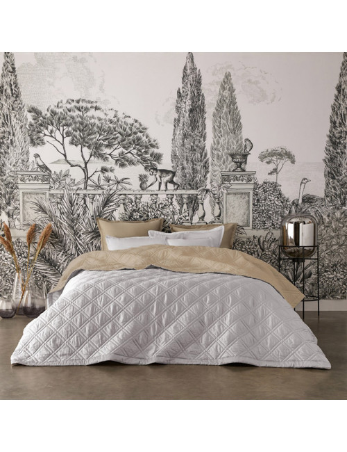 Turpault Merveille reversible bed cover - 2 colors