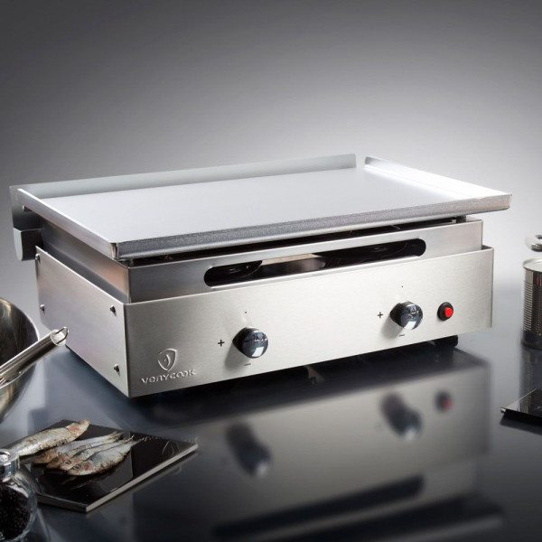 Verycook Plancha gas 2 burners Creative Verynox