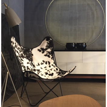 AIRBORNE AA Butterfly Armchair Cowhide