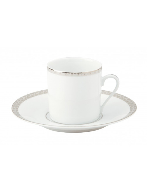 Deshoulières 6 Parure cups and saucers - 3 capacities