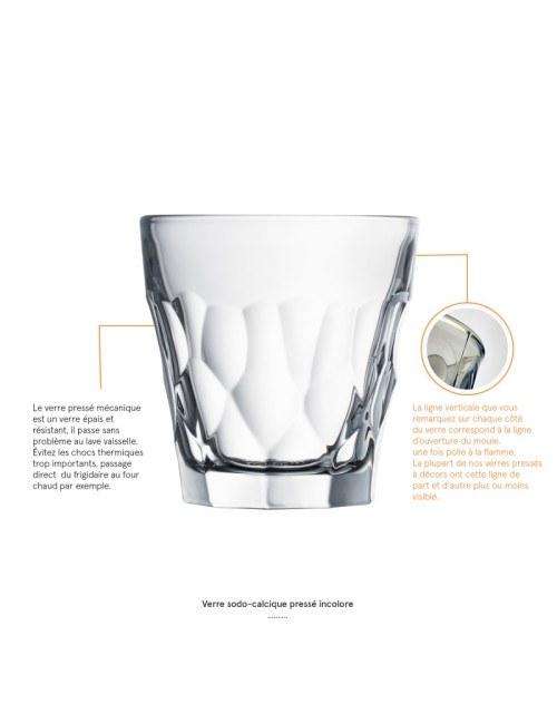 La Rochère 6 Silex tumbler glasses