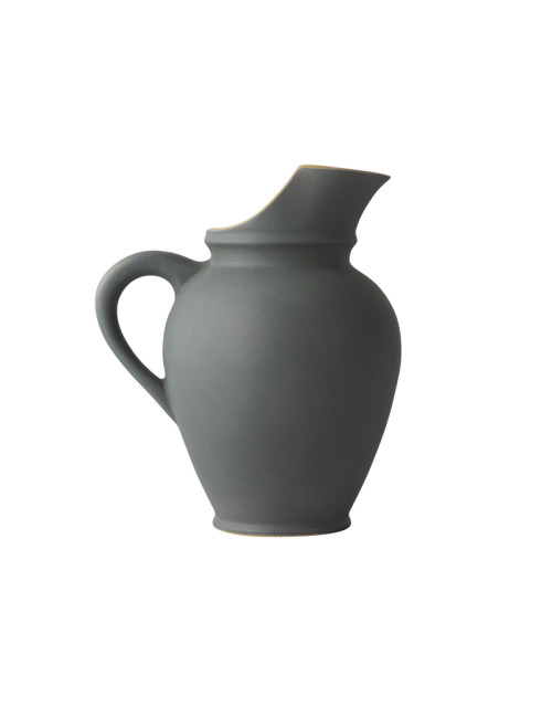 Digoin stoneware vase cider pint