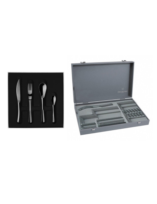 DEGRENNE Box 50 cutlery XY Black mirror