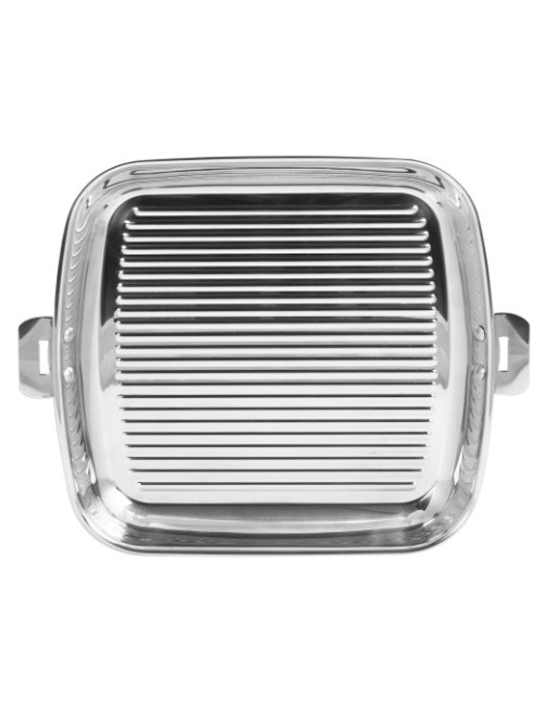 Casteline Cristel stainless steel square grill