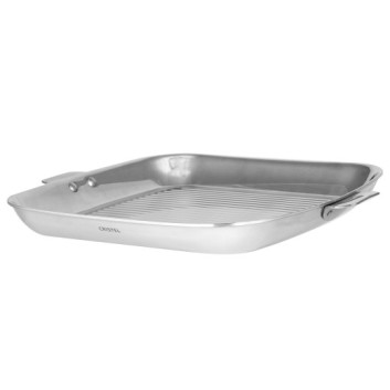 Casteline Cristel stainless steel square grill