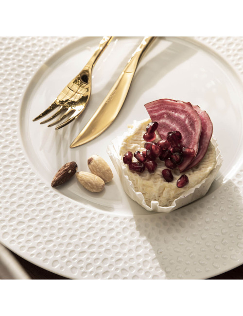 DEGRENNE 6 Dew Pearls Plates - 6 sizes