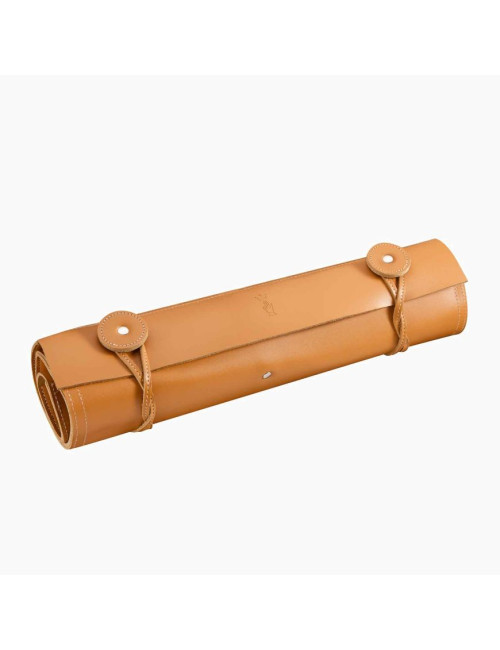 Opinel Leather storage mat for 8 knives
