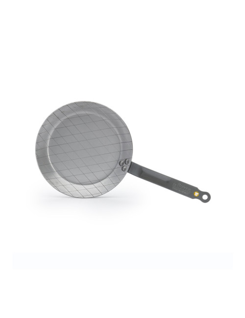 De Buyer Mineral B steel steak pan - 2 sizes